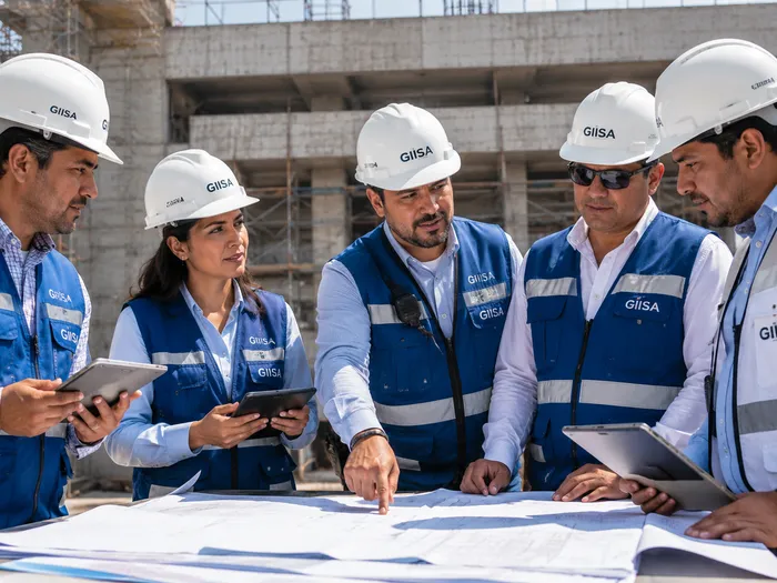 Equipo GIISA en obra